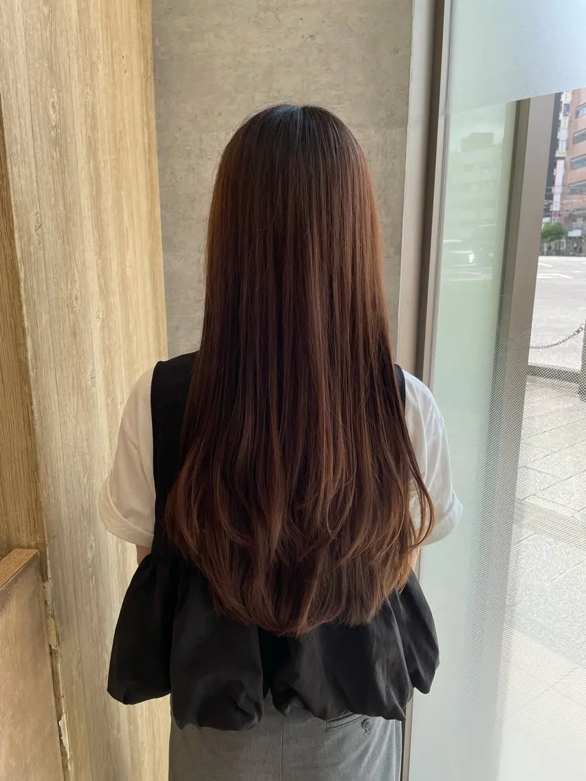 ロング カット 迫 京都のヘアスタイル
