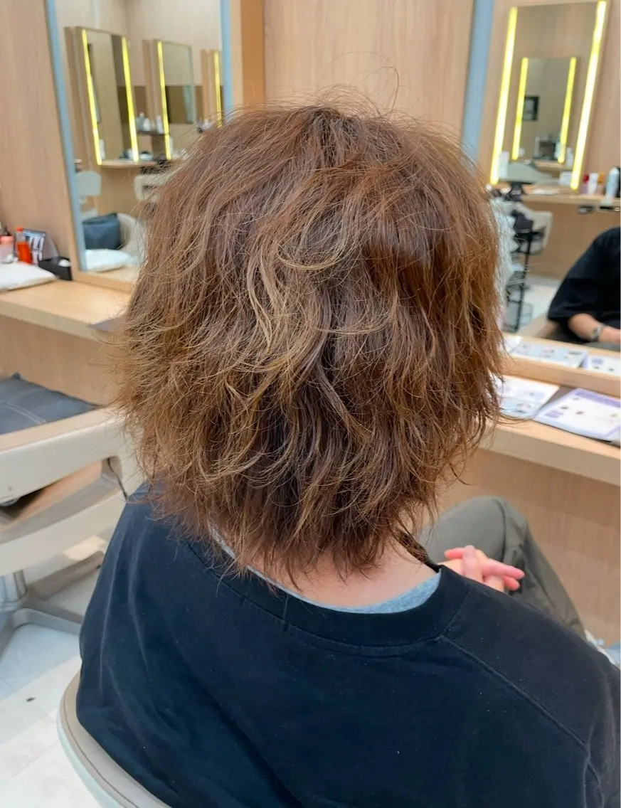 パーマ 喜多 しおりのヘアスタイル