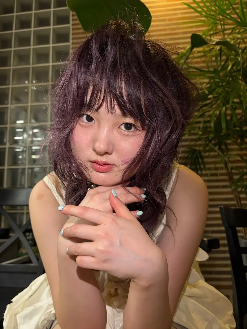 セミロング ヘアカラー Daisy／大名 ・天神／はやしれいのヘアスタイル