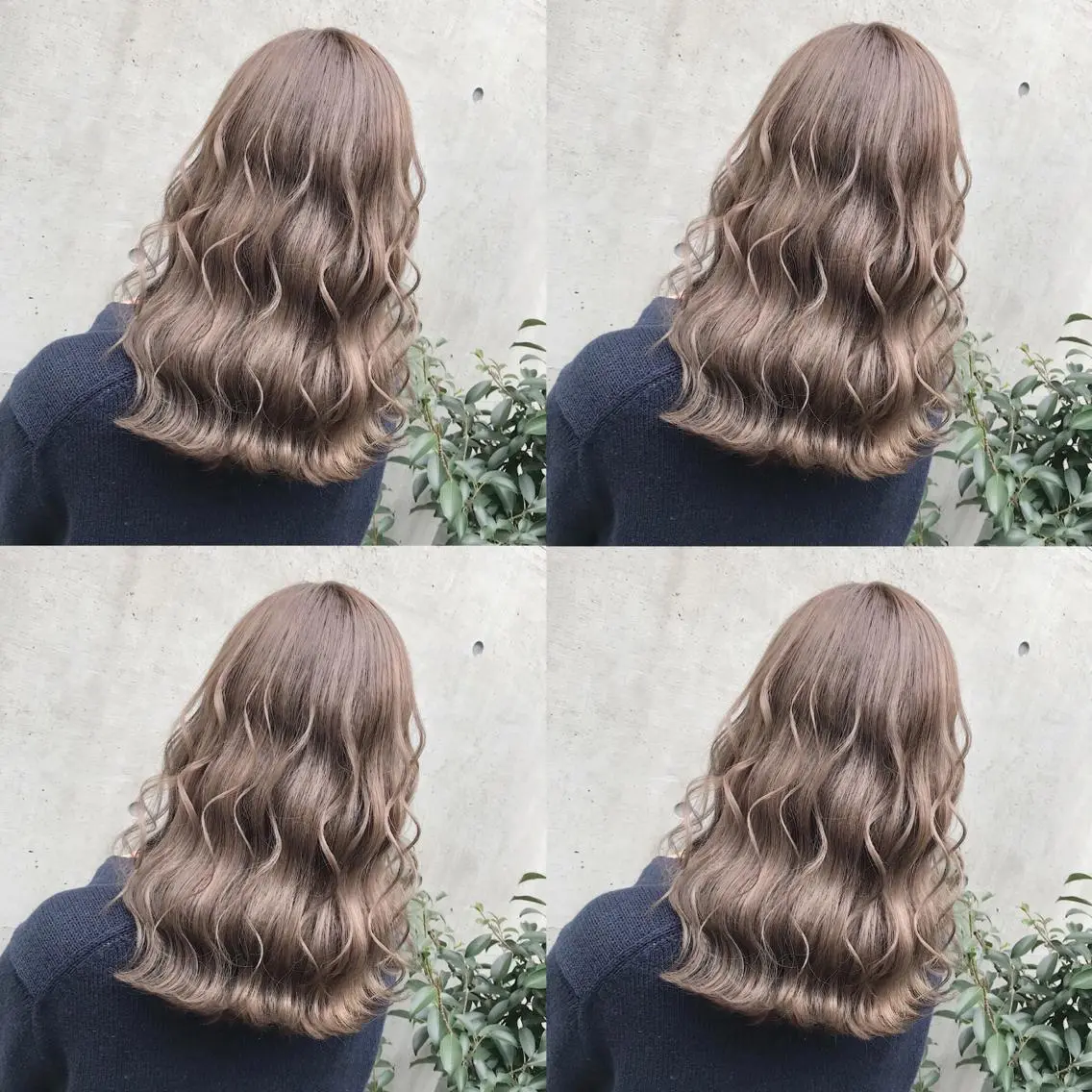 セミロング カラー ヘアアレンジ TAKUMAブリーチ /切りっぱなし🪽のヘアスタイル