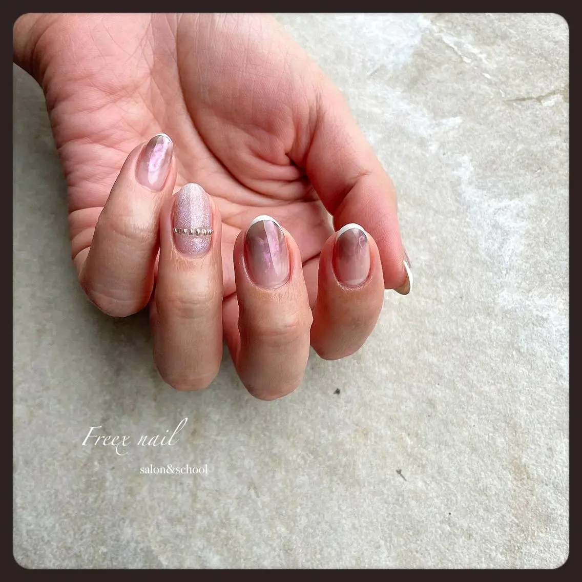 ネイル ニュアンスネイル ハンドネイル ハンドケア freex nail /ニュアンス/個性派のネイルデザイン