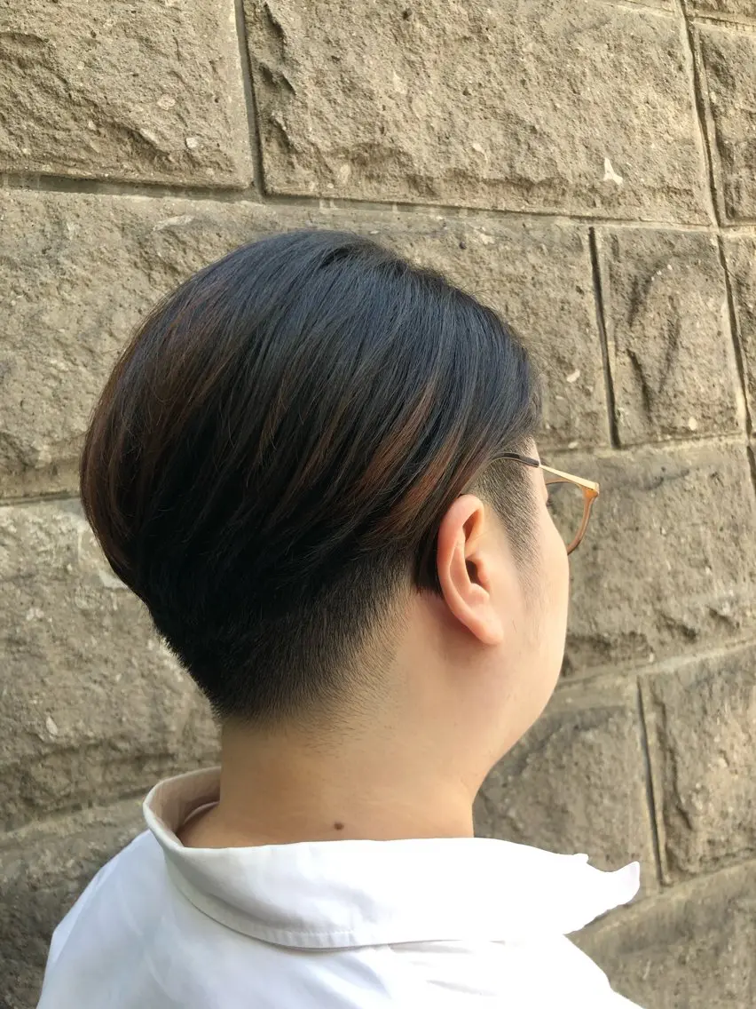 ショート 札幌美容室ヴェリテ 渡邊 龍政のヘアスタイル