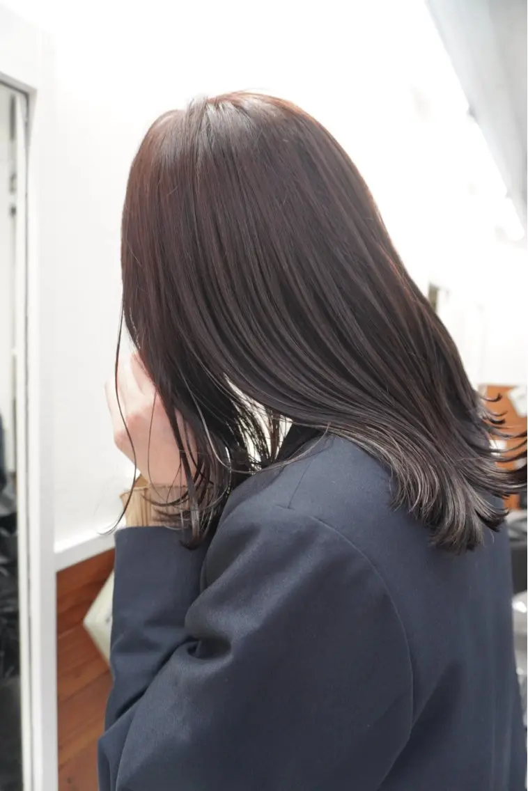 ミディアム カラー ベージュカラー ラベンダーカラー ラベンダーベージュ レイヤー/似合わせ TAKUYAのヘアスタイル