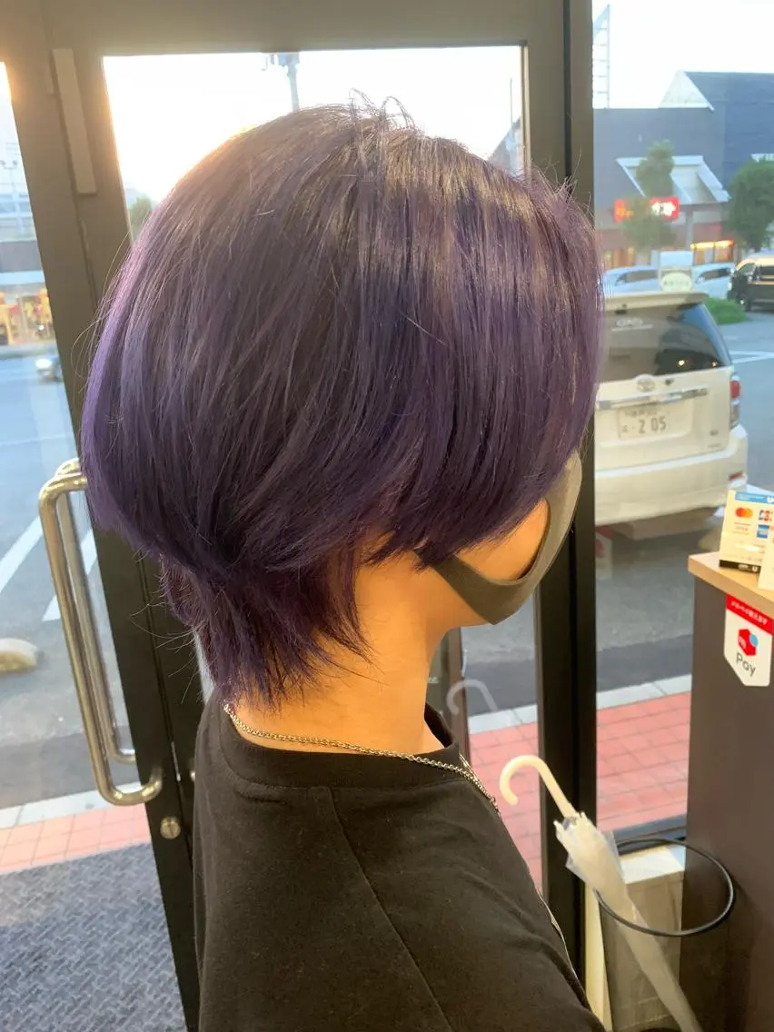 【期間限定🔱】メンズ限定！カット×ワンカラーの写真
