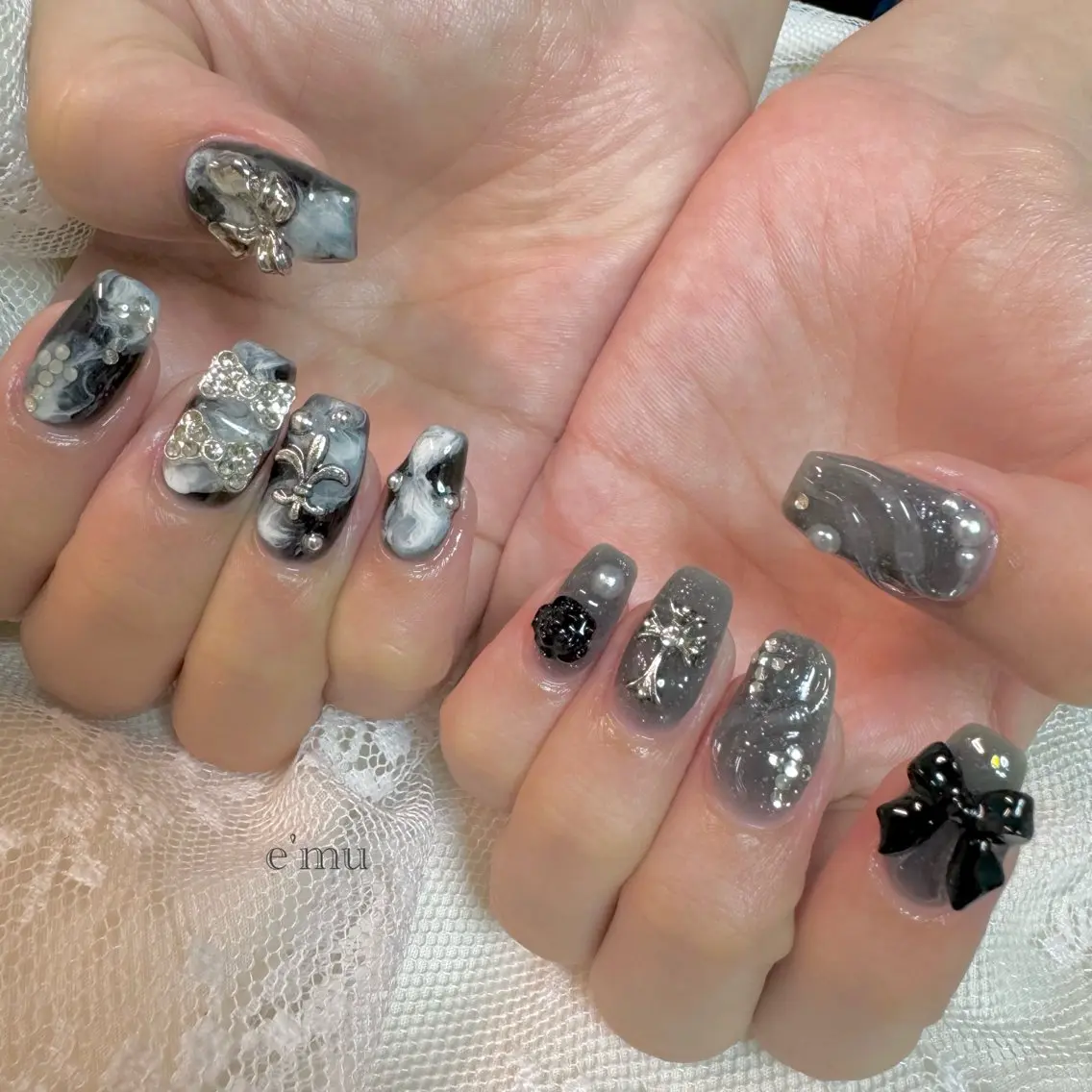 ネイル ハンドネイル nail salon e'mu💐のネイルデザイン
