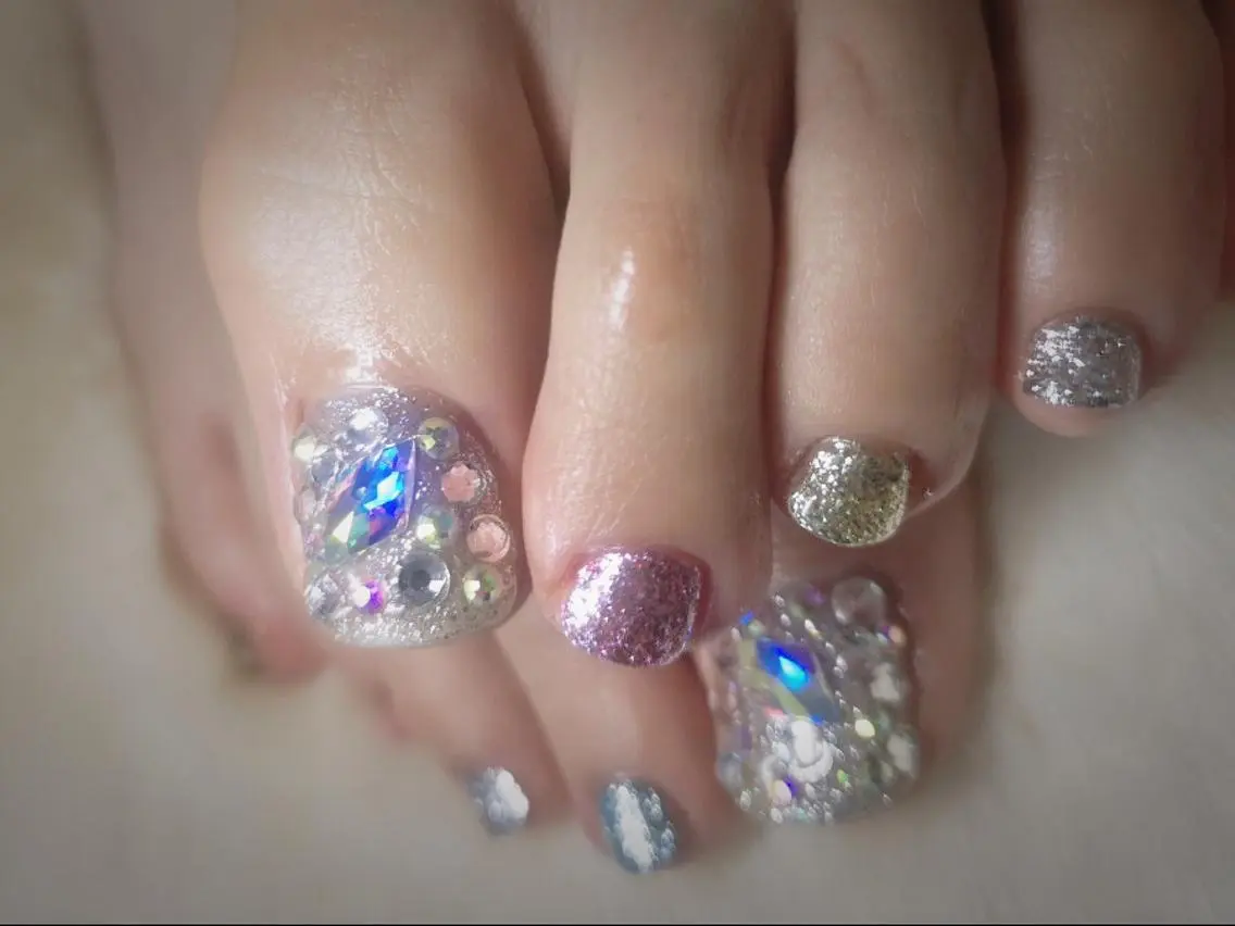ネイル フットネイル nailart ecritのネイルデザイン