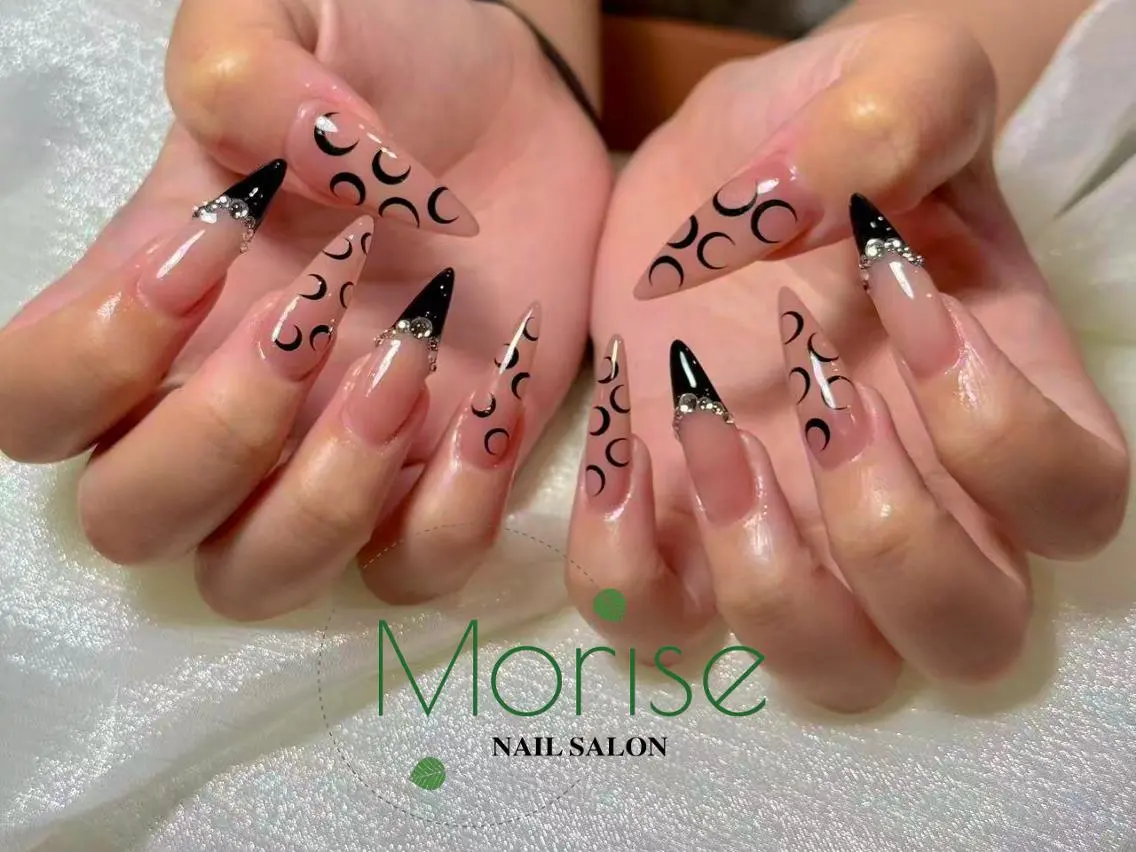 ネイル 長さ出し フラッシュネイル フットネイル フレンチネイル ジェルネイル ハンドネイル ハンドケア MoriseNail 原宿店のネイルデザイン