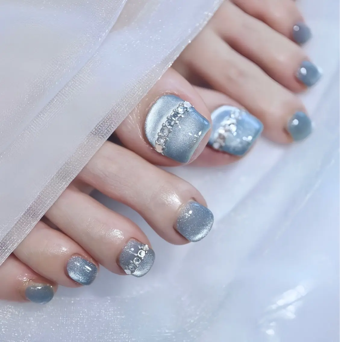 ネイル フットネイル cat‘s nail🐈⬛のネイルデザイン