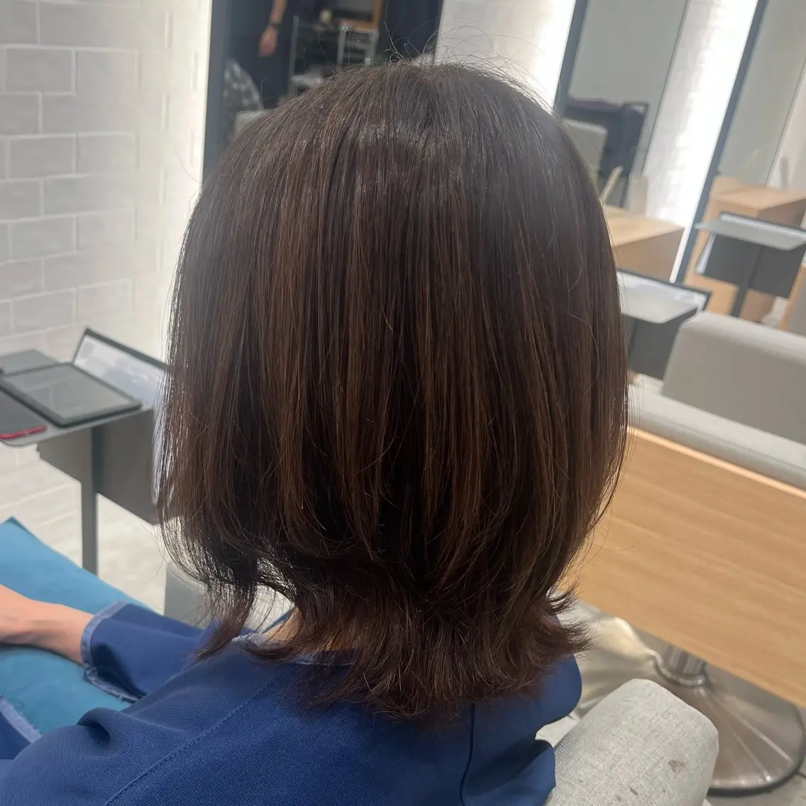 ミディアム カラー ヘアカラー stair：case 💟川部　陽子💟のヘアスタイル