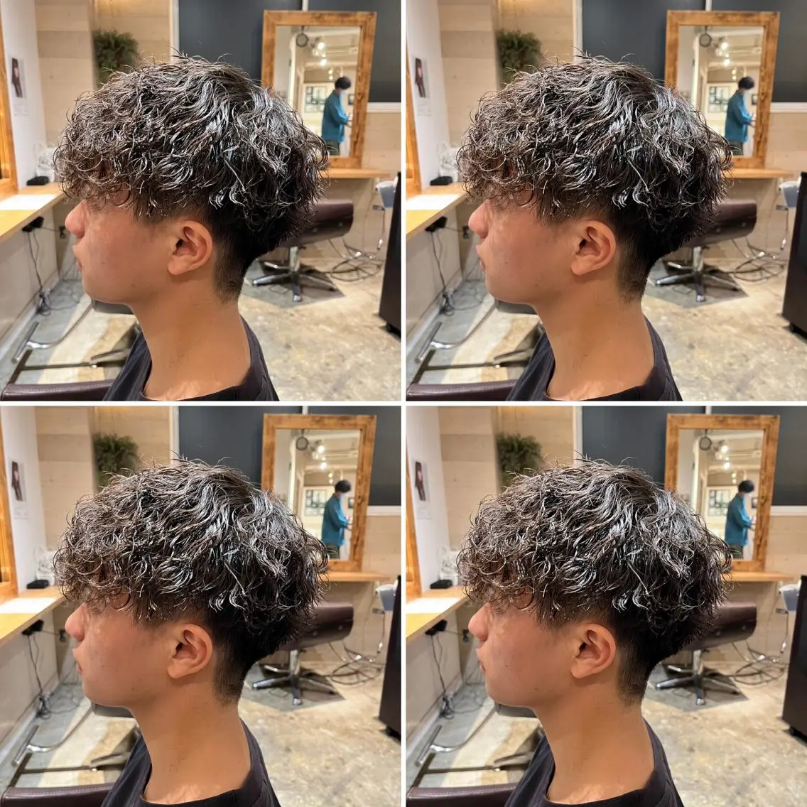 パーマ メンズ メンズパーマ特化 望月謙二郎のヘアスタイル