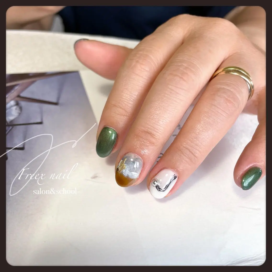 ネイル ニュアンスネイル ハンドネイル ハンドケア freex nail /ニュアンス/個性派のネイルデザイン
