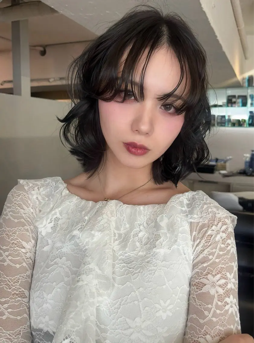 ショート カラー ヘアセット🌷カラー 🌷似合わせmaoのヘアスタイル
