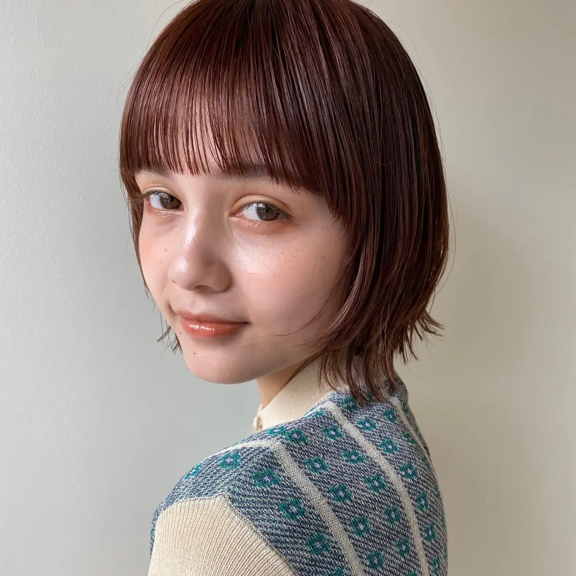 【再来限定🫧】カット＋艶カラー＋トリートメント✨の写真
