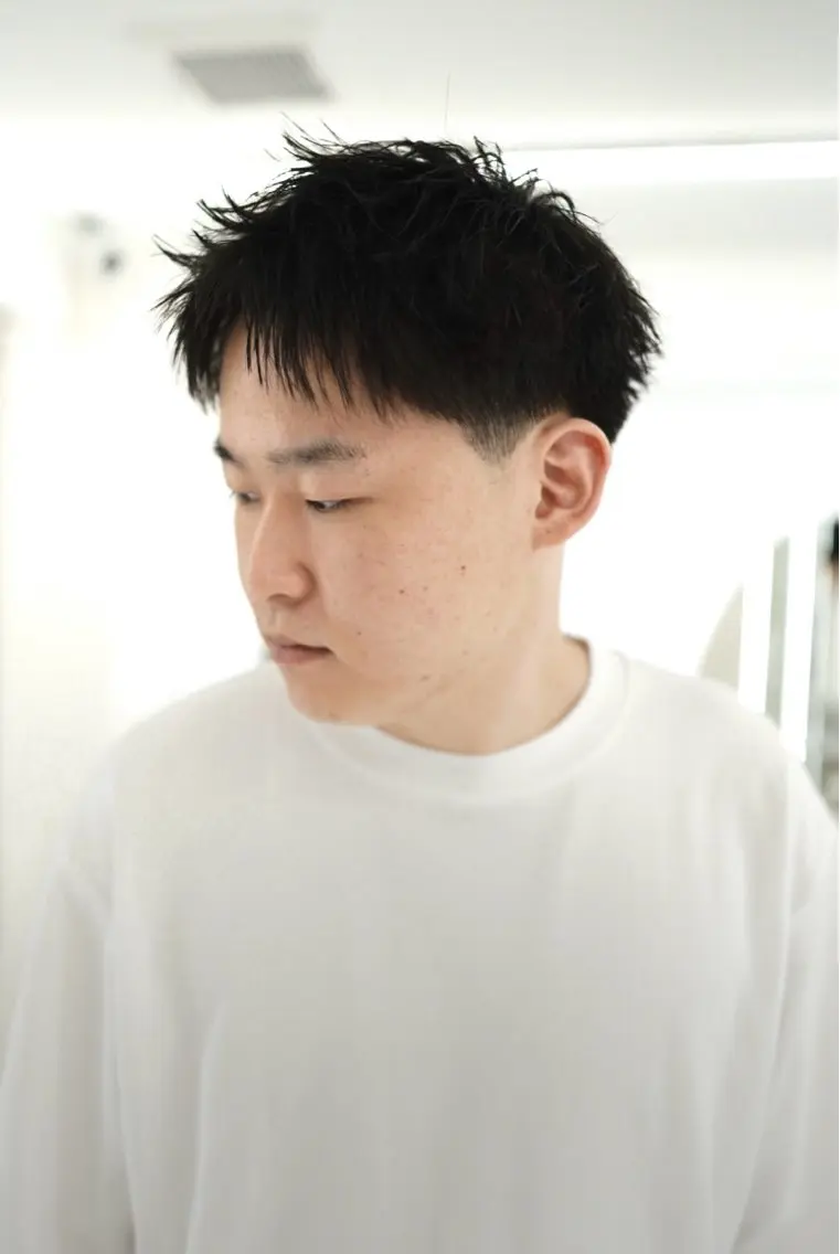 ショート ショートヘア 豊崎 佑輔のヘアスタイル