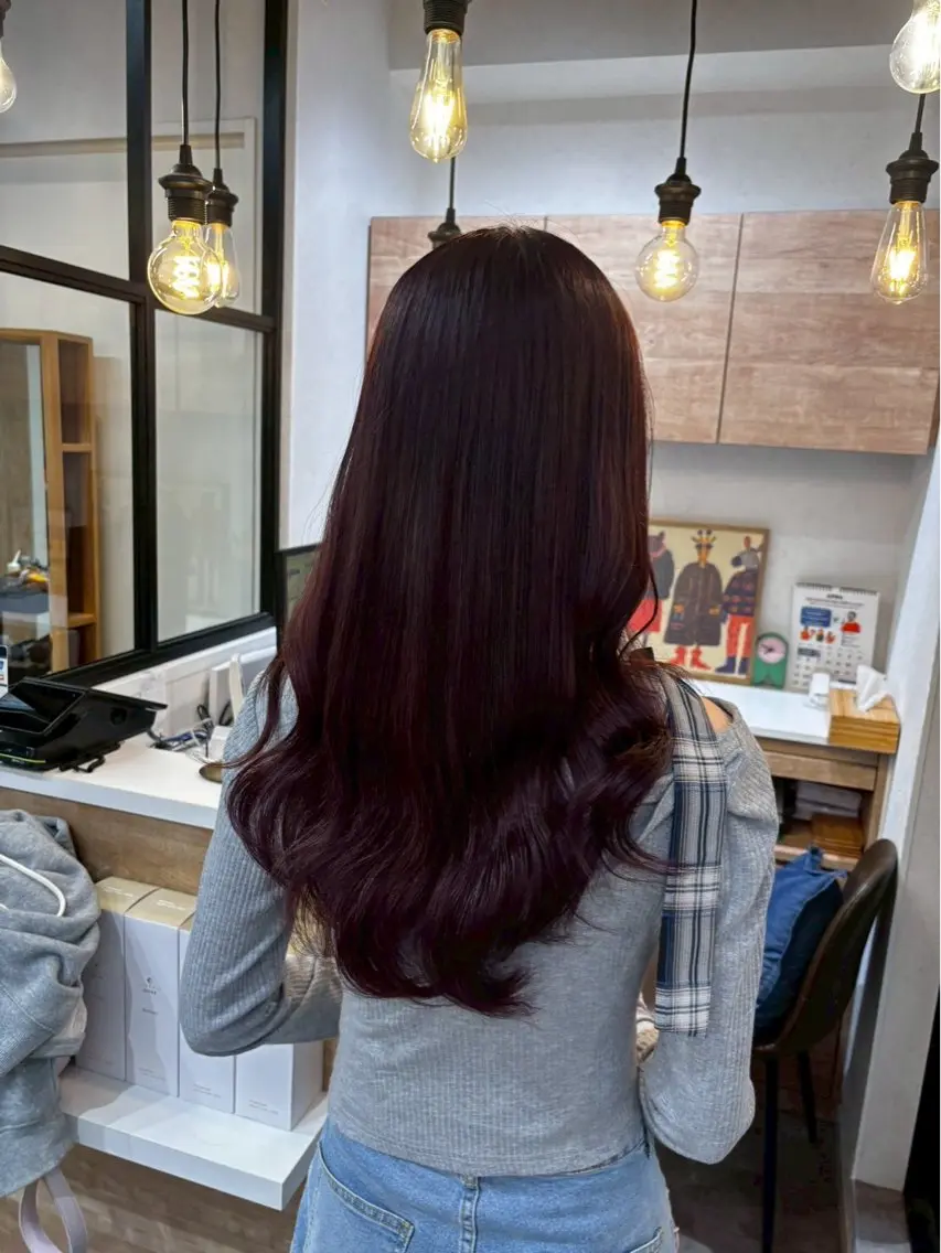 ロング カラー ✮*。゚横浜/カラー /実卯👩🏽🦱のヘアスタイル