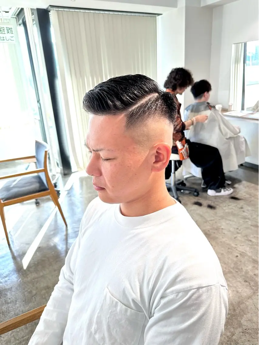 メンズ フェードカット スキンフェード カット 骨格補正施術/メンズ 専門美容師/YUYAのヘアスタイル