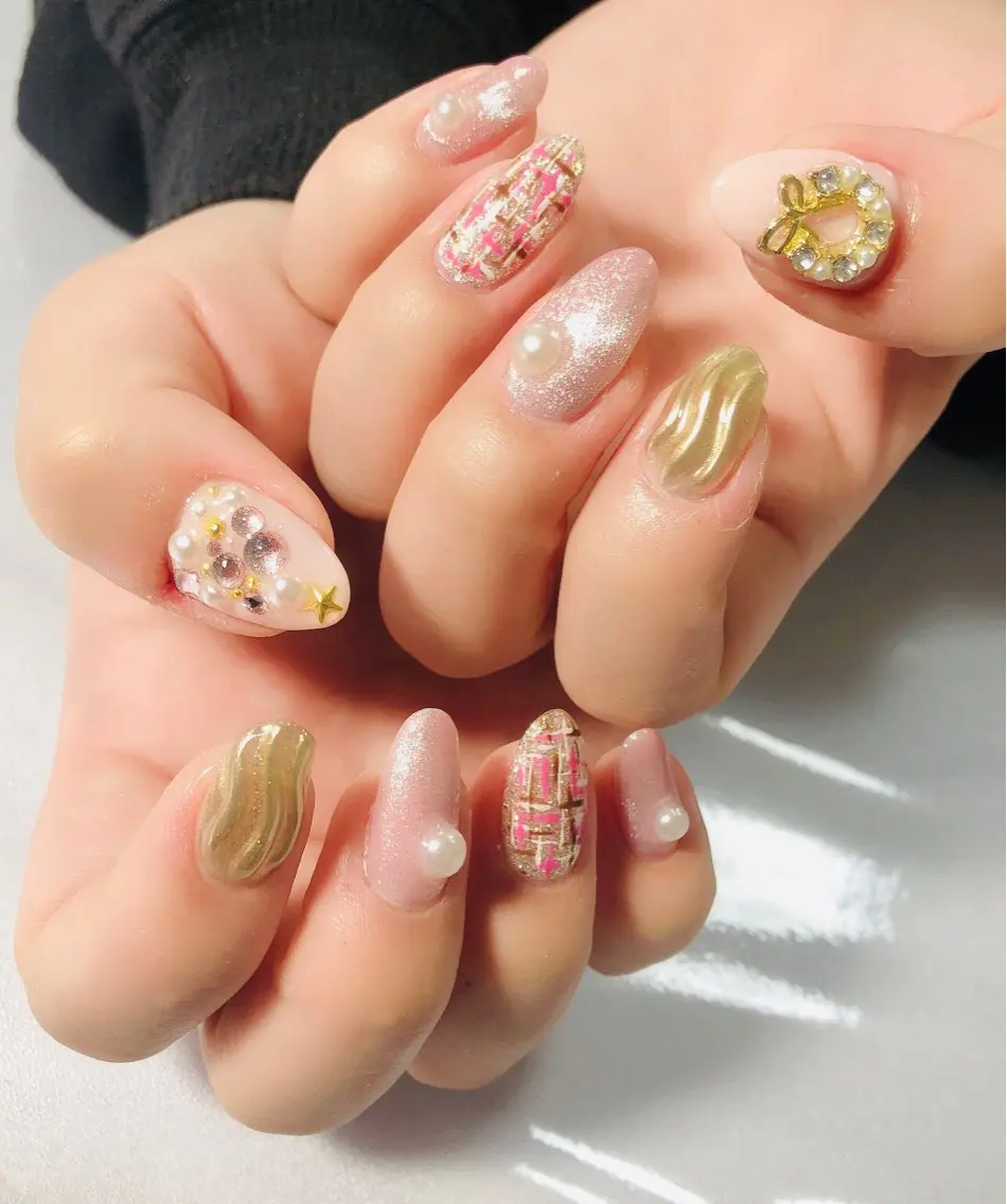 ネイル 持ち込み Moons nail 💅✨のネイルデザイン