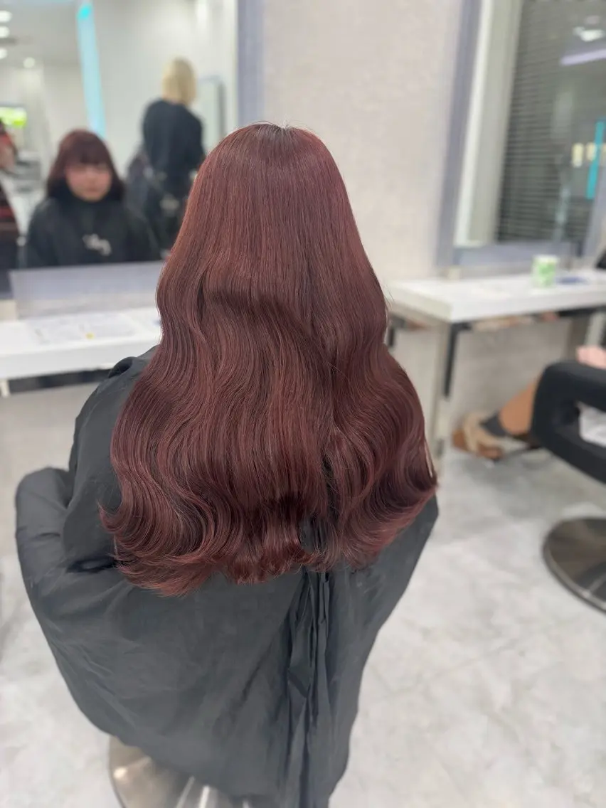 カラー カット ヘアカラー トリートメント うる艶ストレート♡透 明感カラー♡かずまるのヘアスタイル
