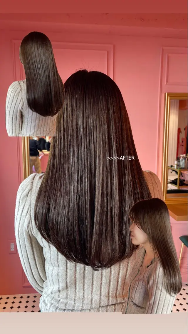 ロング rin 🖤〈大宮〉のヘアスタイル