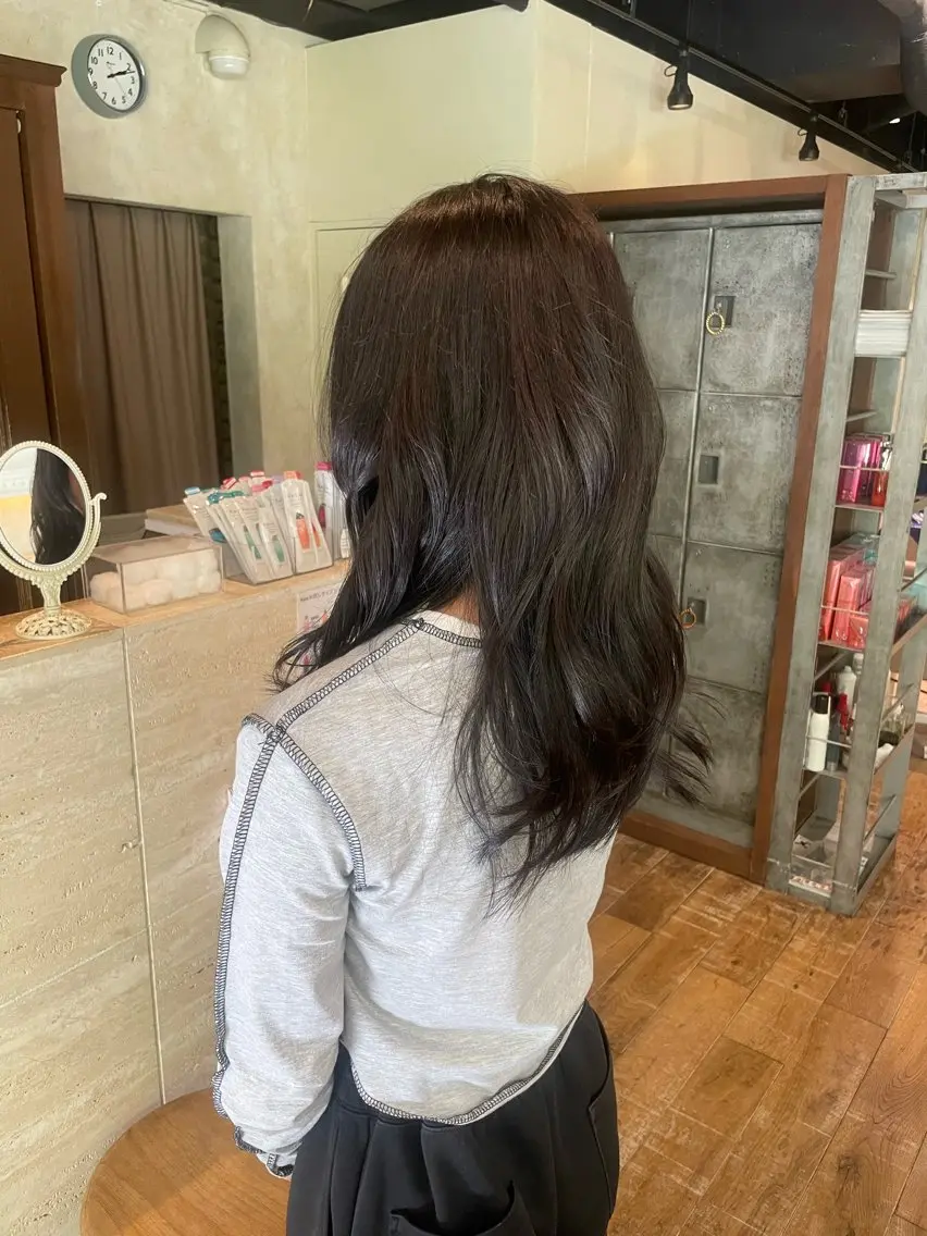 カラー ナック梅田店 毛利 愛リタッチカラー募集のヘアスタイル