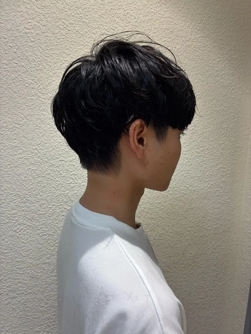 パーマ メンズ カット パーマ トリートメント 新規再来率No.1 金山/メンズパーマのヘアスタイル