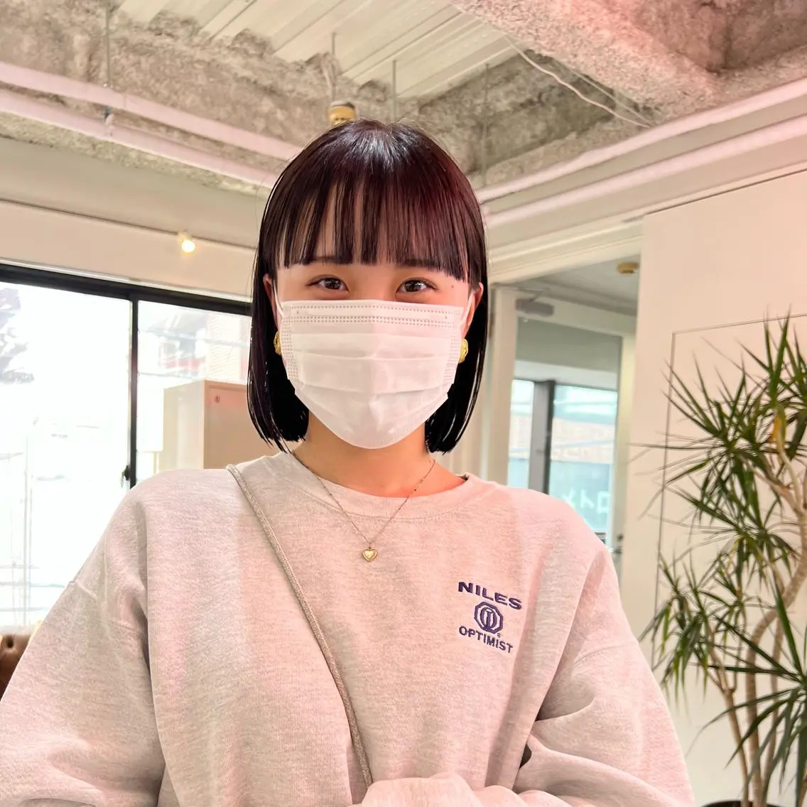 ショート カラー 朝が楽になるパーマ /ミリヤのヘアスタイル