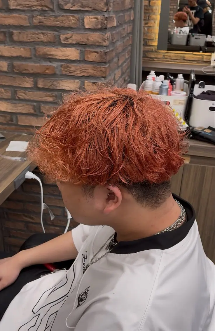 カラー パーマ ⚡️【メンズモデル 募集中】⚡️RIKUのヘアスタイル