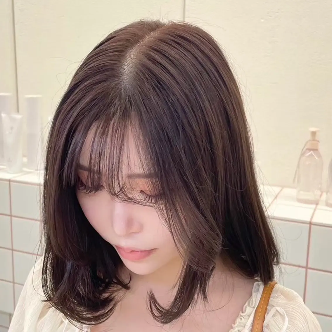 ミディアム 🌹花屋併設🌹 横山 洋幸のヘアスタイル