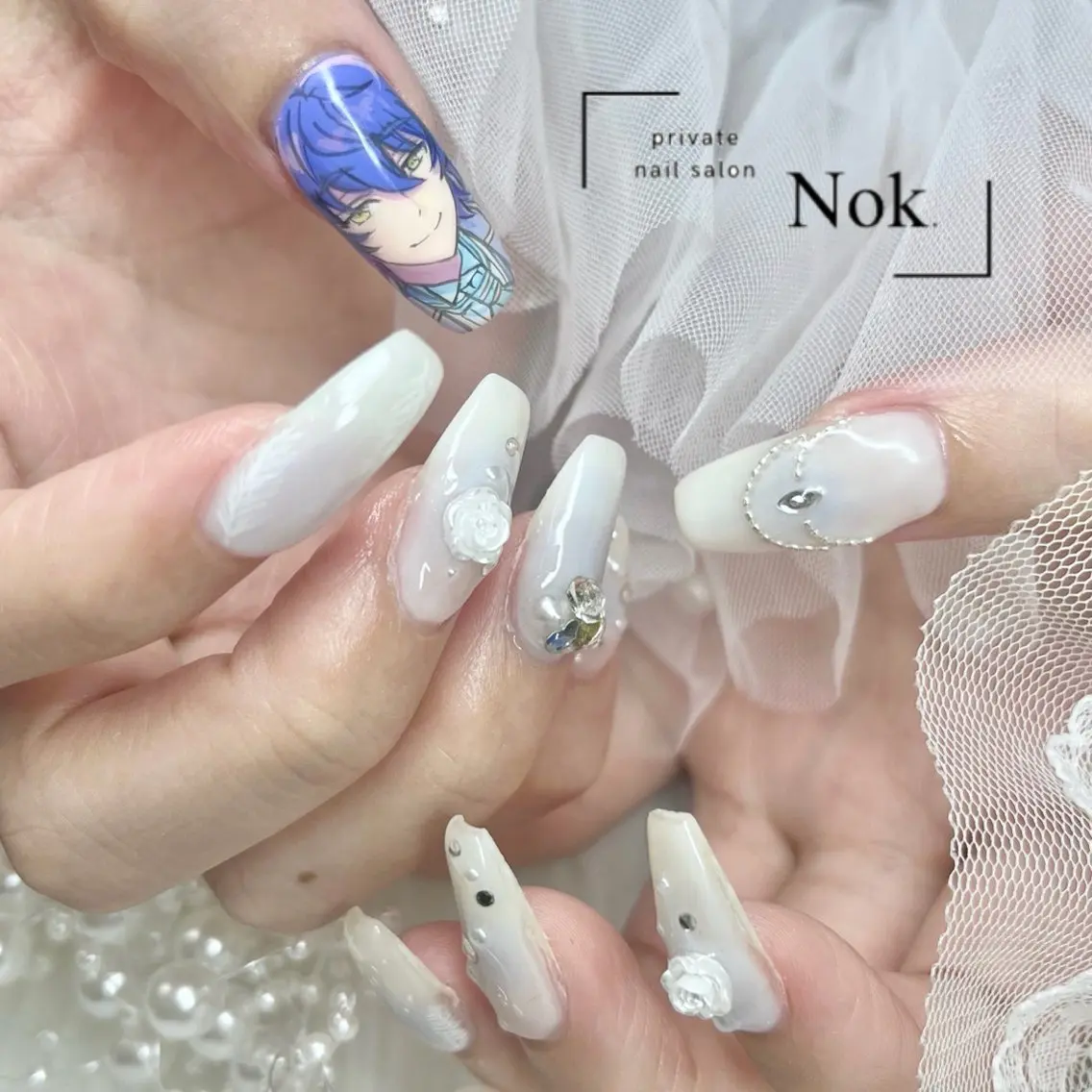 ネイル ハンドネイル 池袋痛ネイル Nok. 渡辺のネイルデザイン