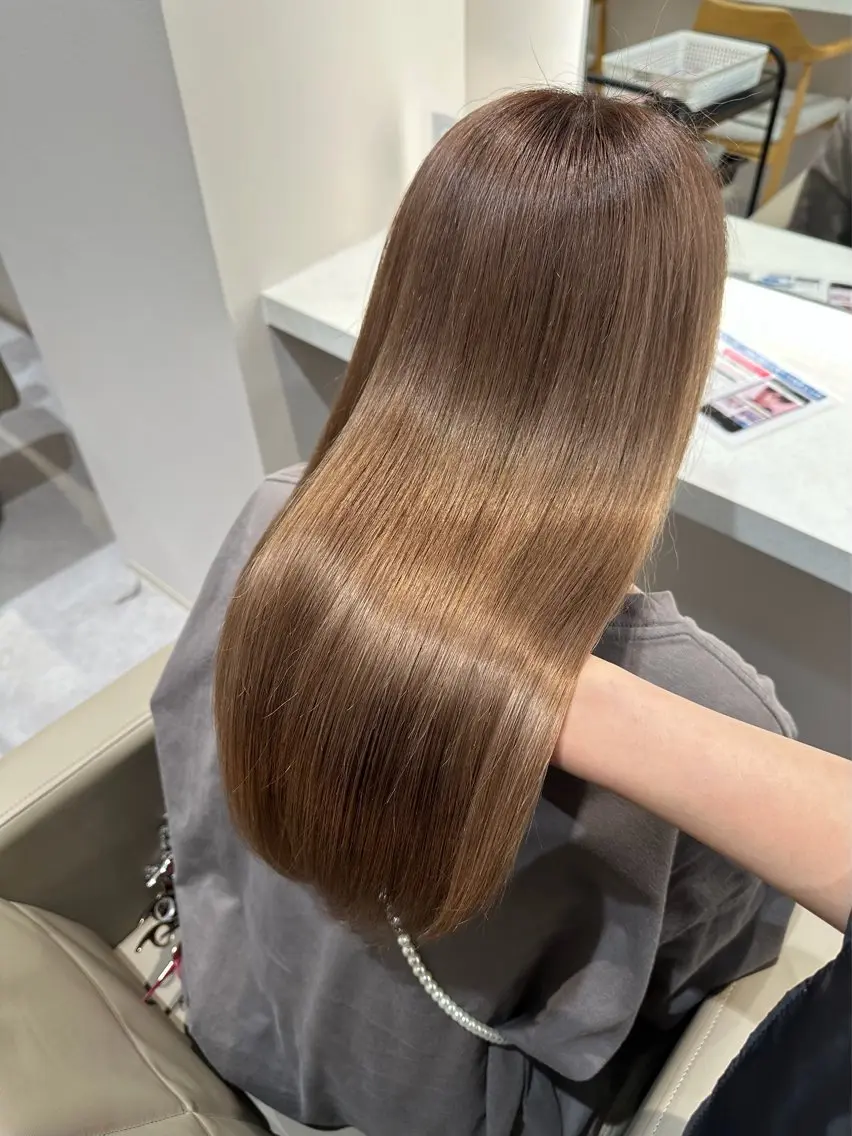 ⭐️新規限定⭐️カット+カラー+髪質改善トリートメント(資生堂サブリミックトリートメント)の写真