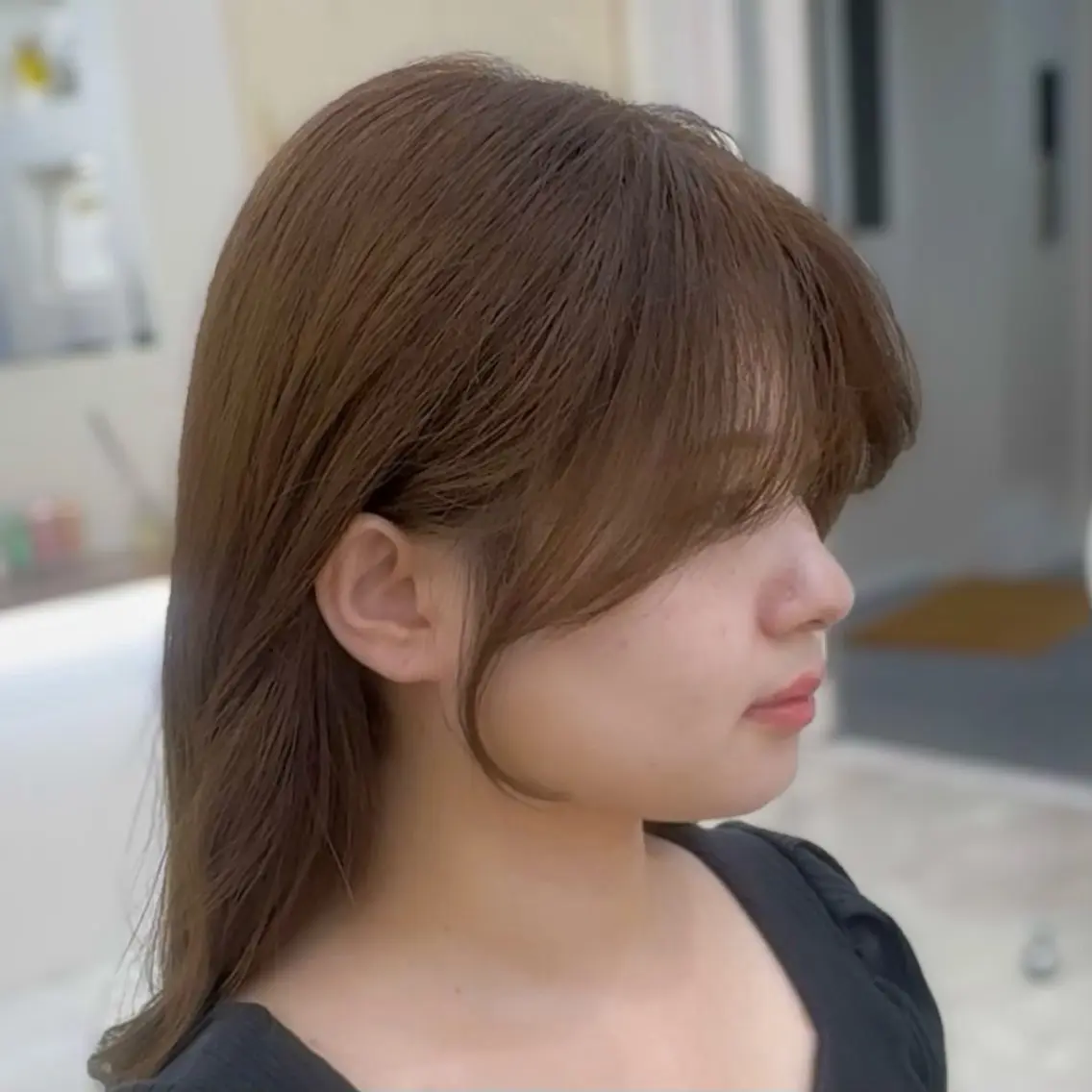 ミディアム 似合わせカット🍀 TAKAHASHIのヘアスタイル