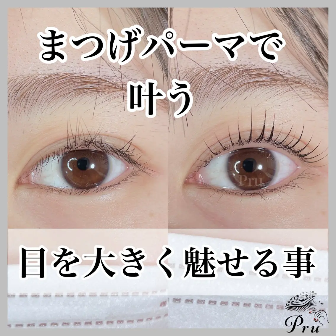 マツエク・マツパ マツパ プル eyelashのマツエク・マツパデザイン