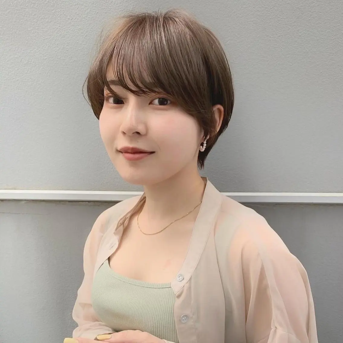 ショート カラー 立川✨ブリーチ・ ケアブリーチ✨のヘアスタイル