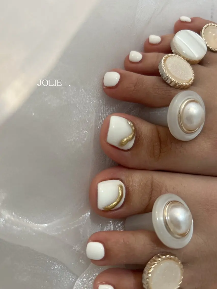 ネイル フットネイル jolie nailのネイルデザイン