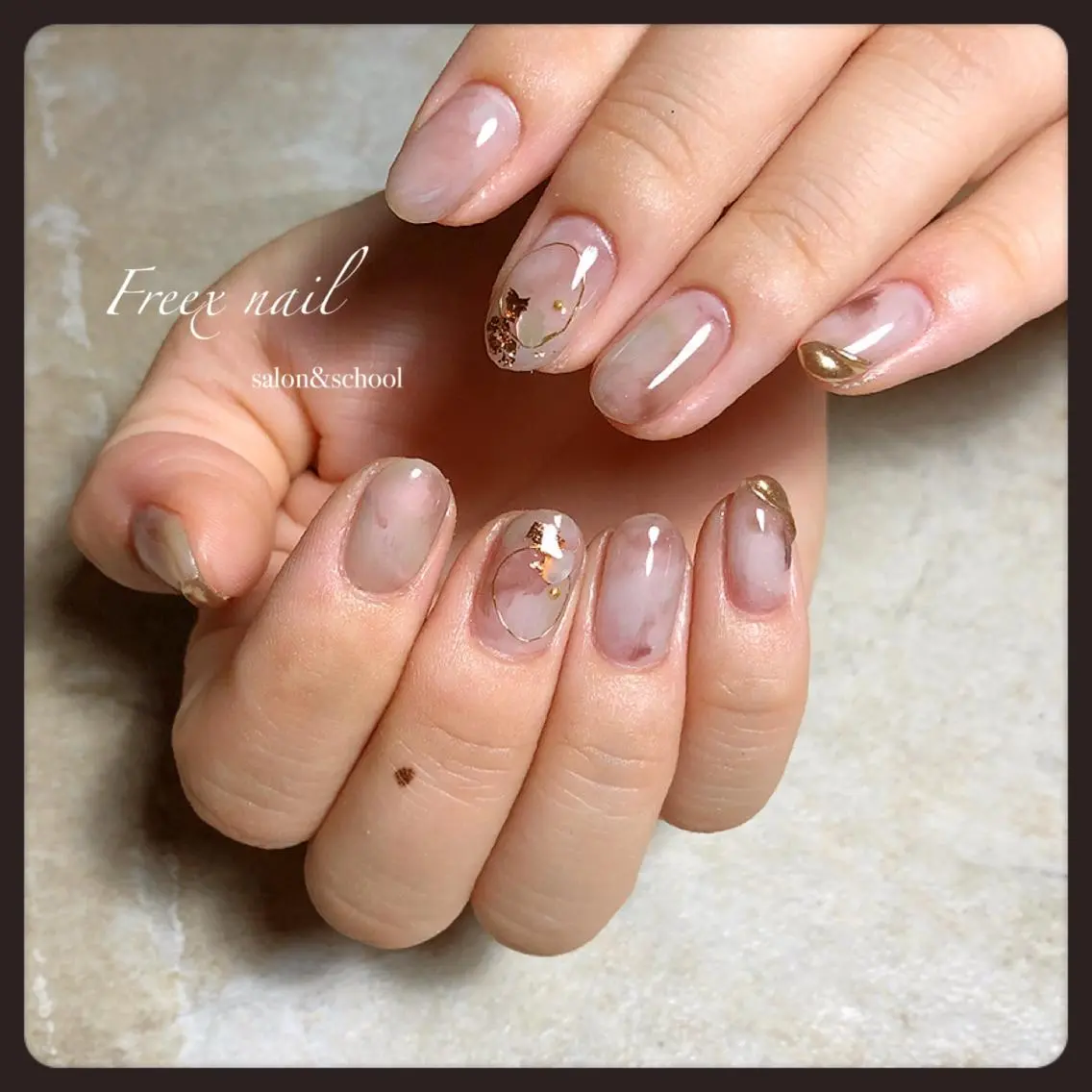 ネイル ニュアンスネイル freex nail /ニュアンス/個性派のネイルデザイン
