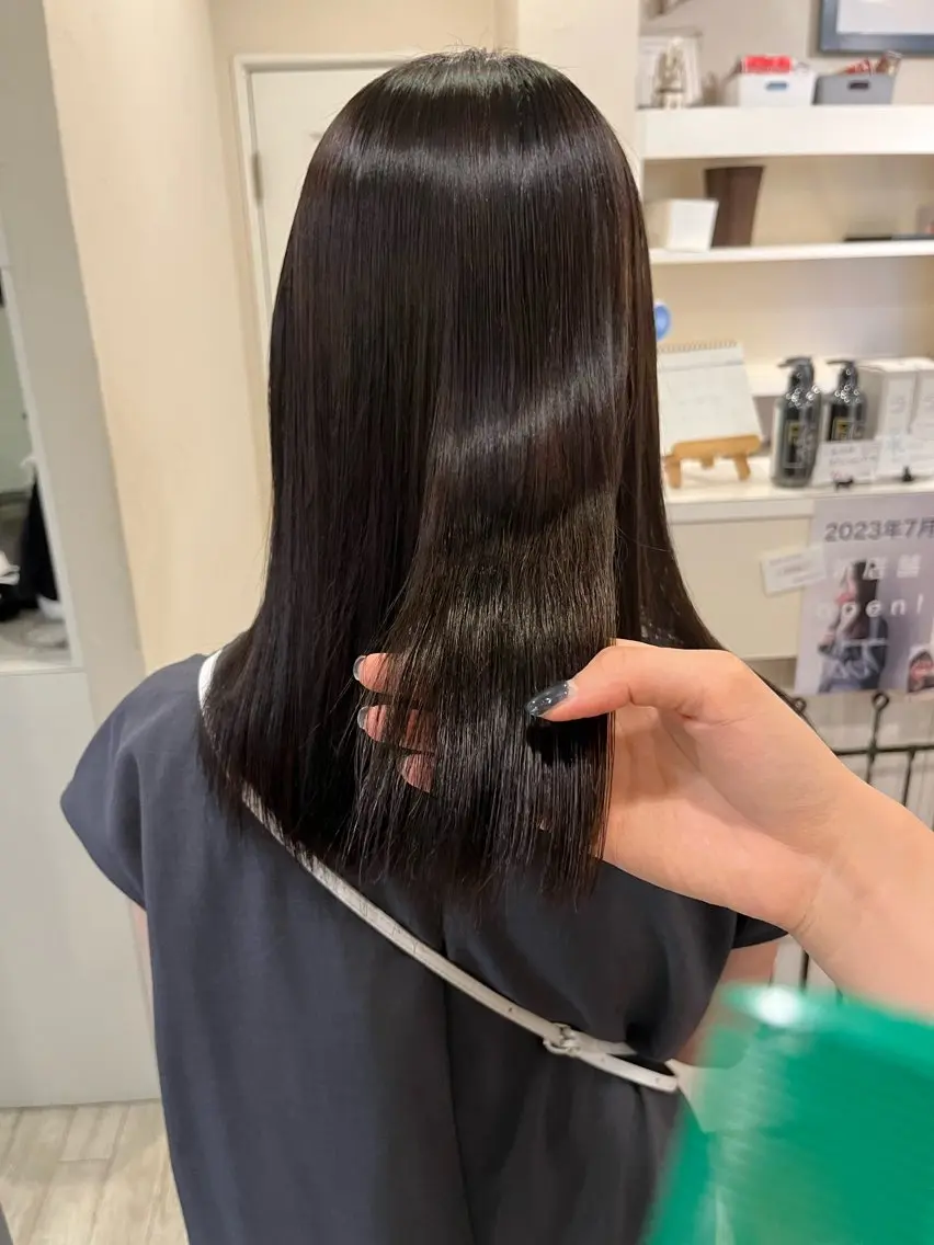 ロング パーマ 髪質改善 ストレートパーマ Lita./ HIKARI🧁🫧のヘアスタイル