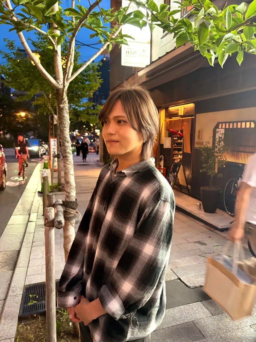 カラー メンズ カット ヘアカラー 🌻似合わせカット× パーマ／矢木🌻のヘアスタイル