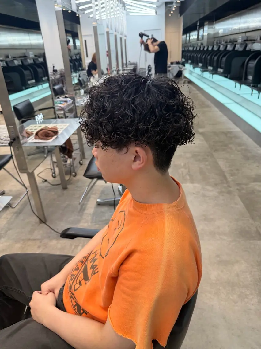 パーマ メンズ fifth PARK HINATAのヘアスタイル