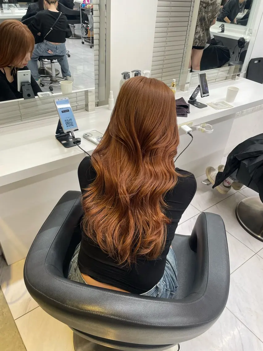 カラー ヘアアレンジ ヘアカラー トリートメント ヘアセット 🖤艶髪／髪質改善 横浜美容室／ゆりのヘアスタイル