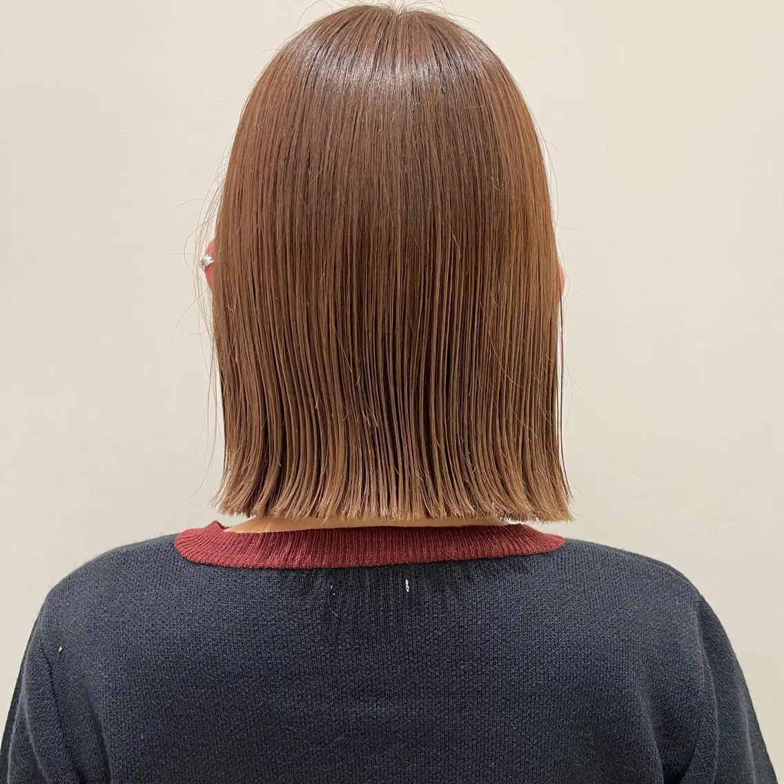ミディアム カラー ベージュカラー ボブ 悩みを解決💫似合せ RENのヘアスタイル