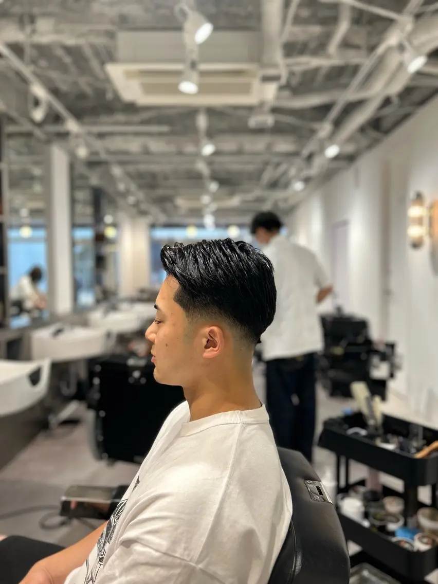 メンズ フェードカット はが れおのヘアスタイル
