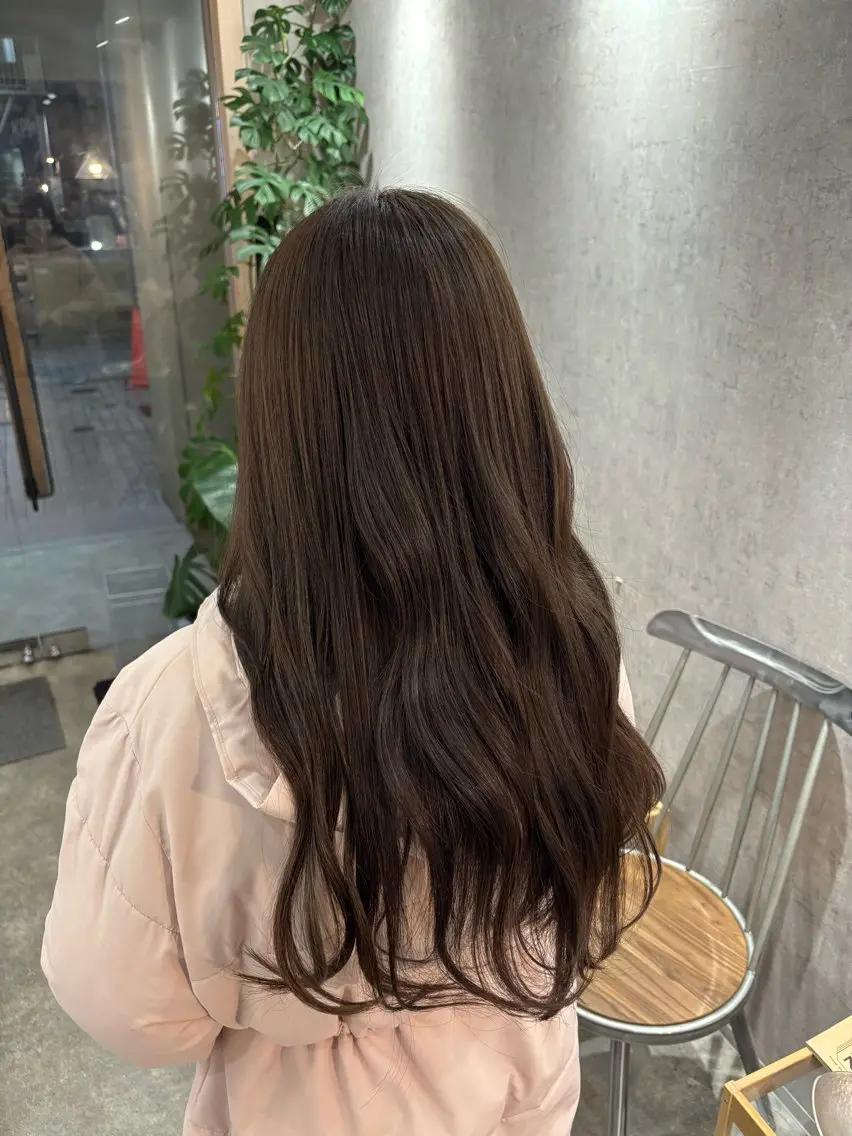 カラー ブラウンカラー ナチュラルブラウン 石原 望来のヘアスタイル