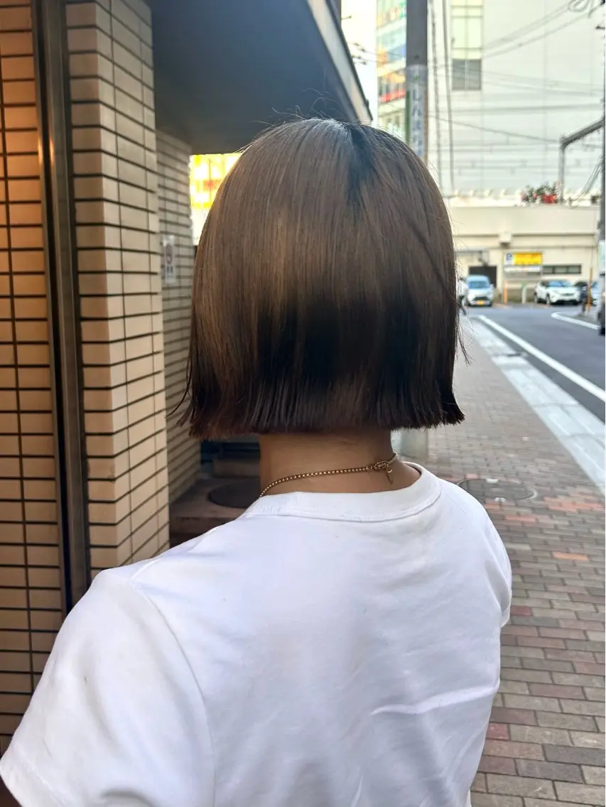 ショート デザインパーマ/ カット/nanaのヘアスタイル