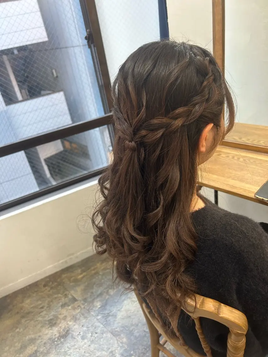 ヘアアレンジ 河野 優希のヘアスタイル