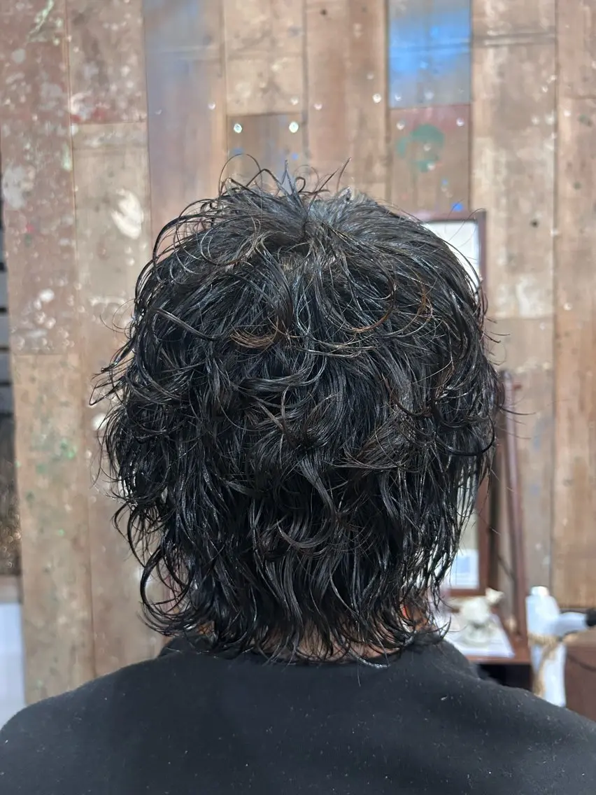 パーマ メンズ 牛尾 綾花のヘアスタイル