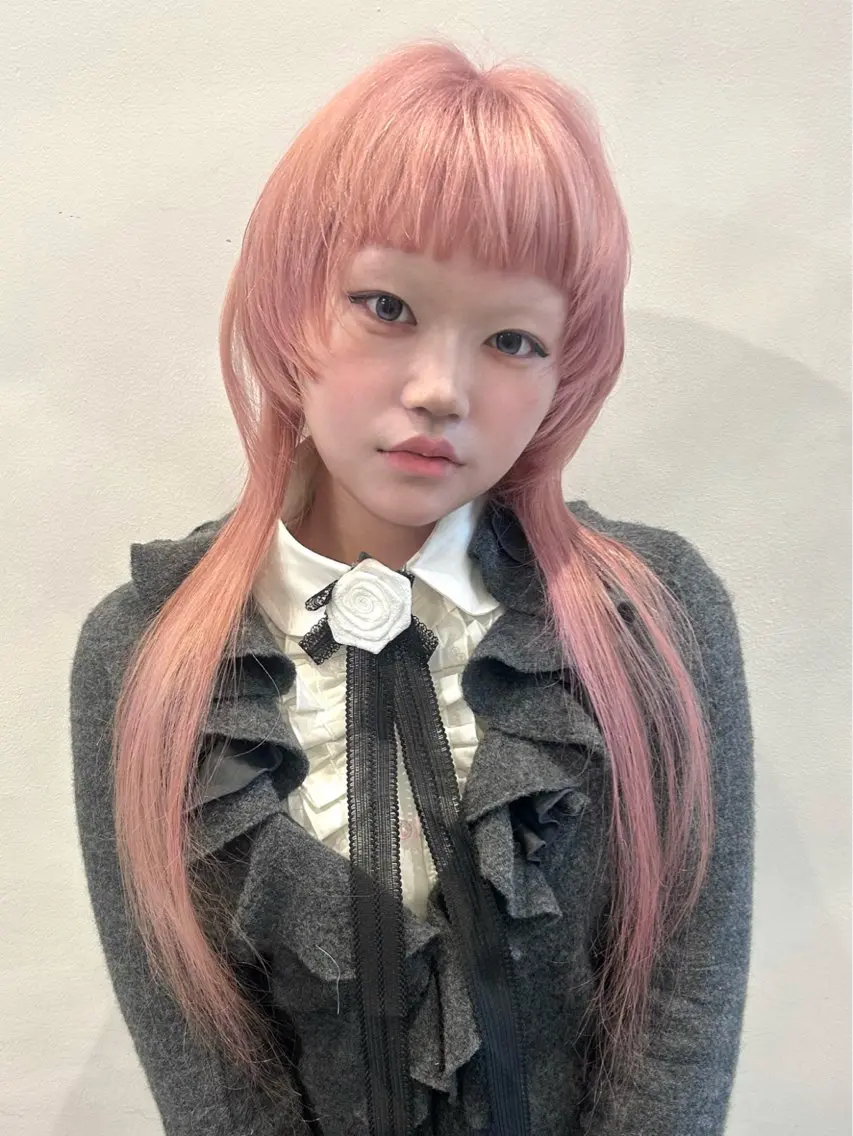 ロング カラー ハイトーン♡ のぐちまおのヘアスタイル