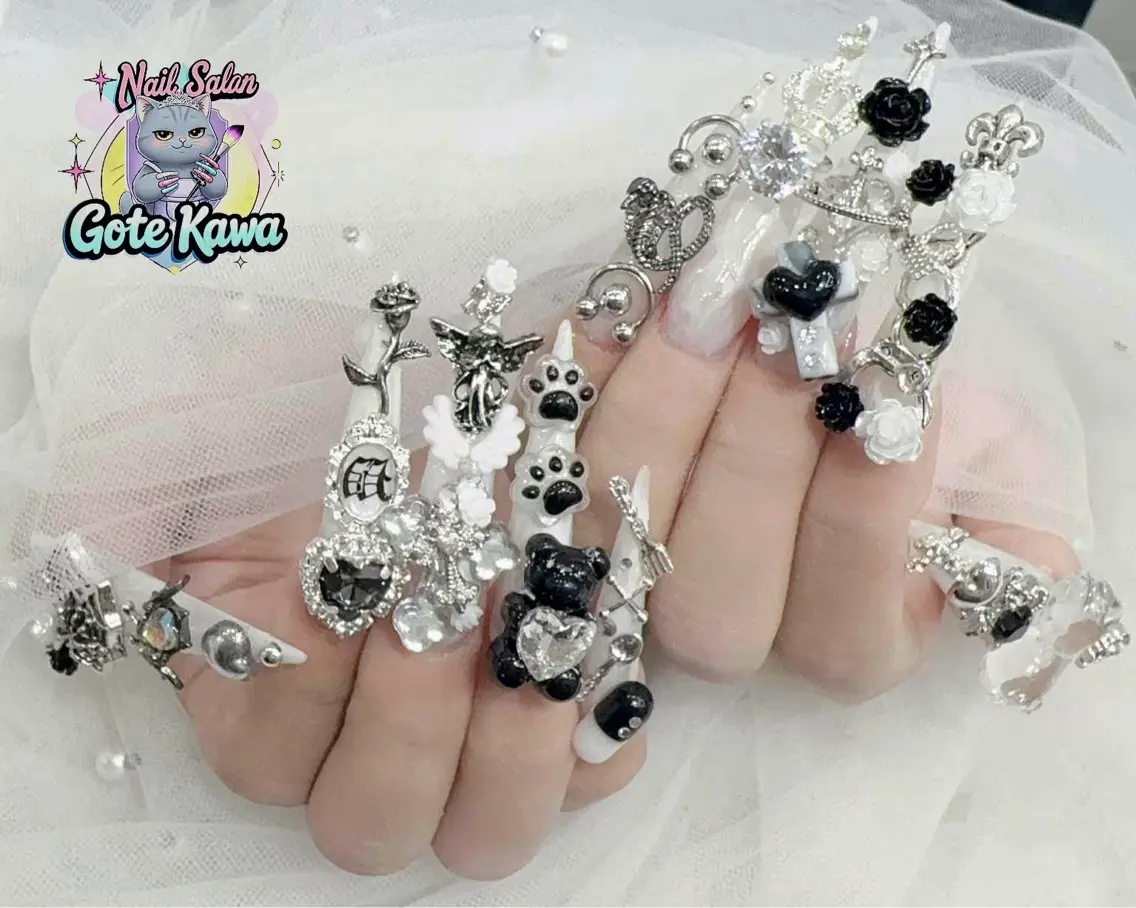 ネイル ハンドネイル ハンドケア Gote Kawa nail salonのネイルデザイン