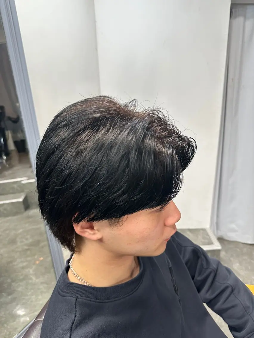 メンズ カット 梅田/全パーマ特化/ ケアパーマ/秋本大智のヘアスタイル