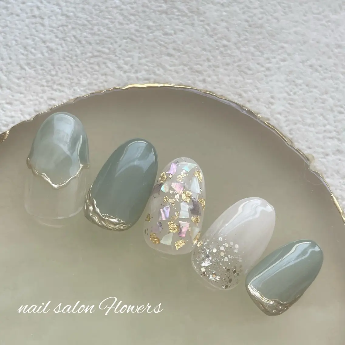 ネイル ハンドネイル Flowers Tomomiのネイルデザイン