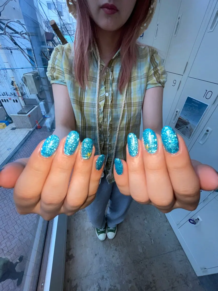 [ オフ無 ] minimo限定価格♡ one color / lame gradation ⋆⭒˚.⋆𝜗𝜚の写真